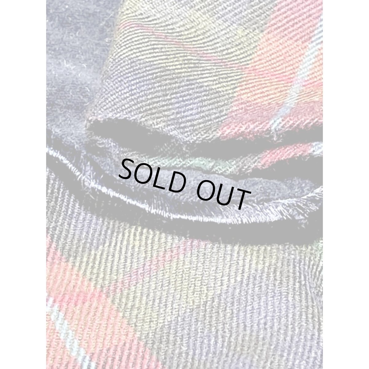 画像12: チャイナボタン装飾 レイヤード調 ベロア襟 レトロ アメリカ古着 ヴィンテージワンピース (12)