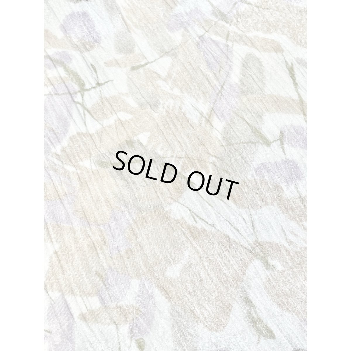 画像11: アート柄 前開き 総柄 ウエストゴム 長袖 レトロ USA古着 ヴィンテージシャツワンピース (11)