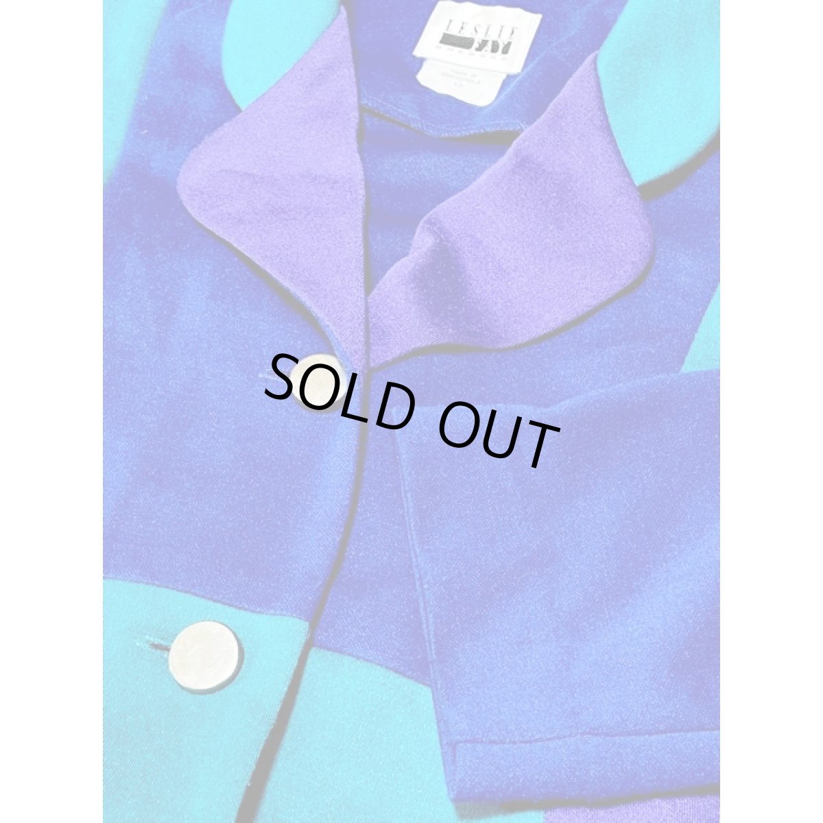 画像9: クレイジーカラー Guatemala グアテマラ レトロ 古着 ヴィンテージジャケット (9)