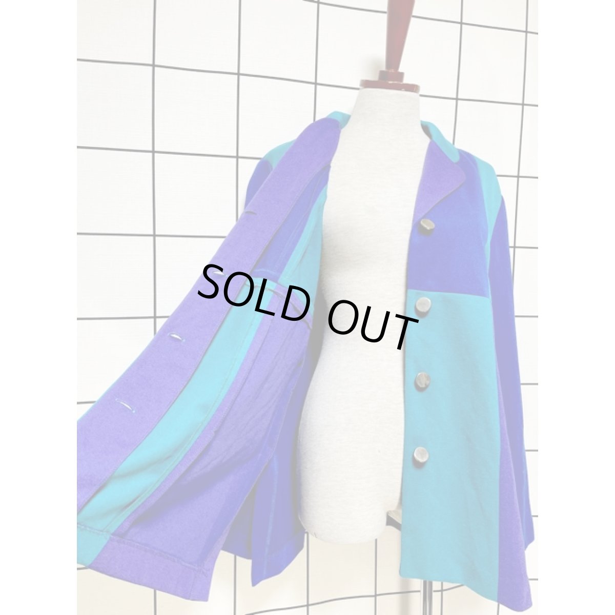 画像8: クレイジーカラー Guatemala グアテマラ レトロ 古着 ヴィンテージジャケット (8)