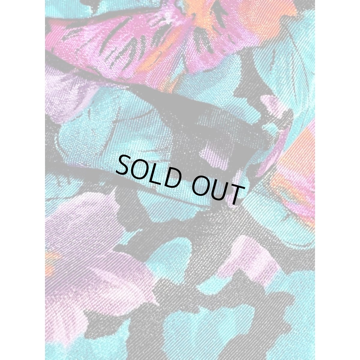 画像14: 花柄 レース襟 プリーツ切り替え ウエストゴム ビッグカラー レトロ USA古着 ヴィンテージワンピース (14)