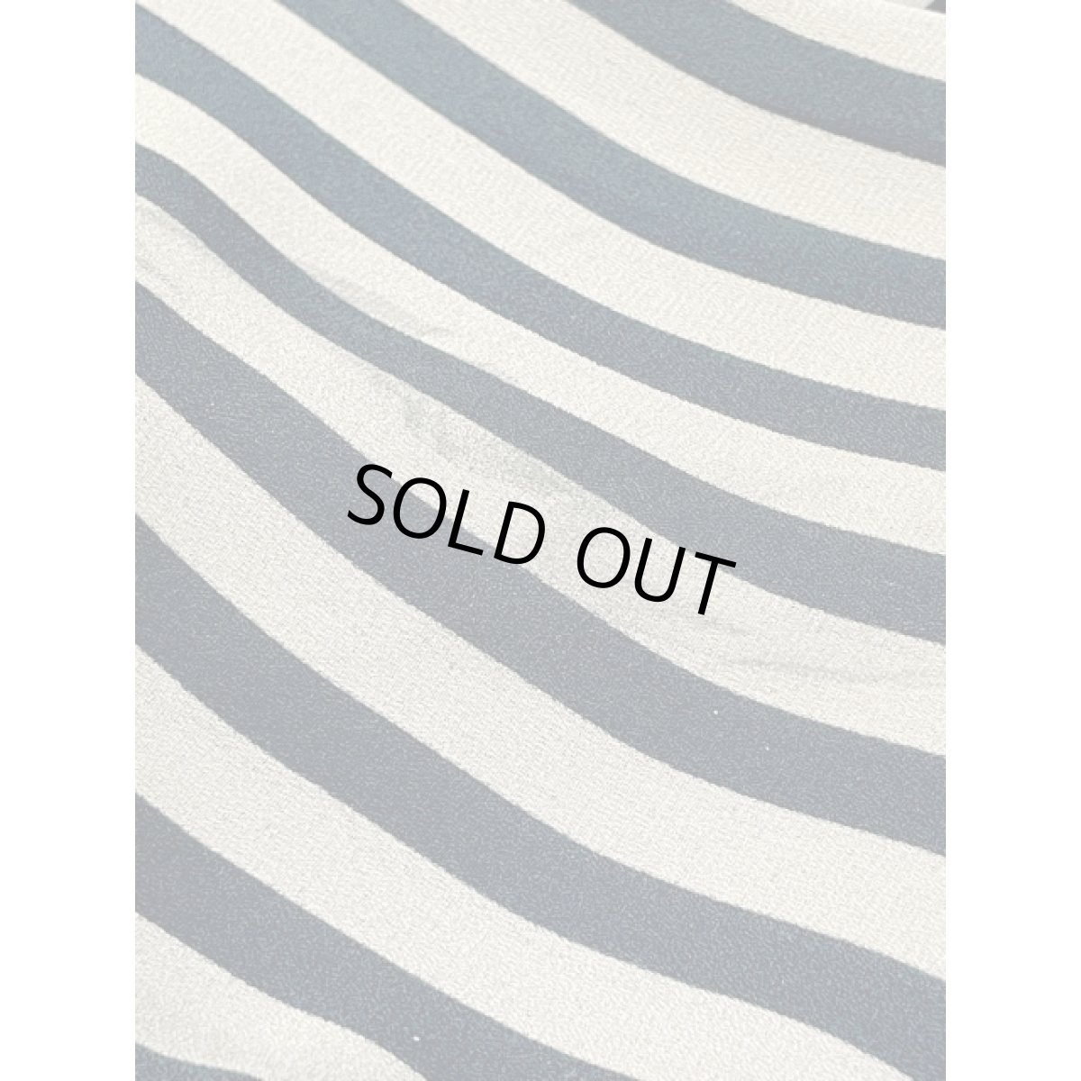 画像12: リボンタイ ゆったりシルエット ストライプ レトロ USA古着 ヴィンテージワンピース (12)