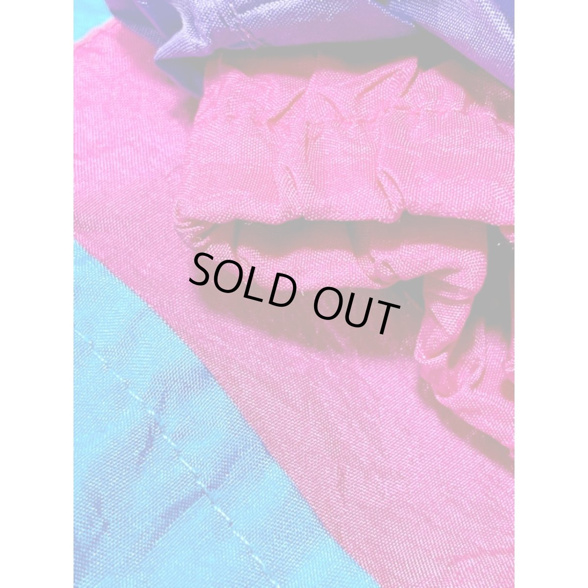 画像12: マルチカラー ジップアップ USA古着 ジャンパー ブルゾン ヴィンテージナイロンジャケット (12)