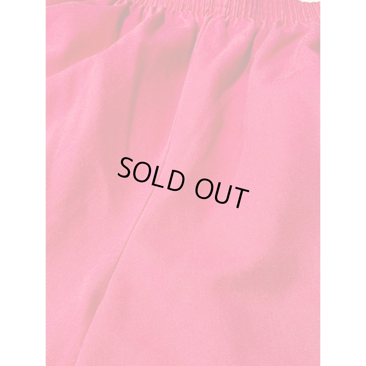 画像7: 無地 ウエストゴム レトロ古着 ヴィンテージパンツ (7)