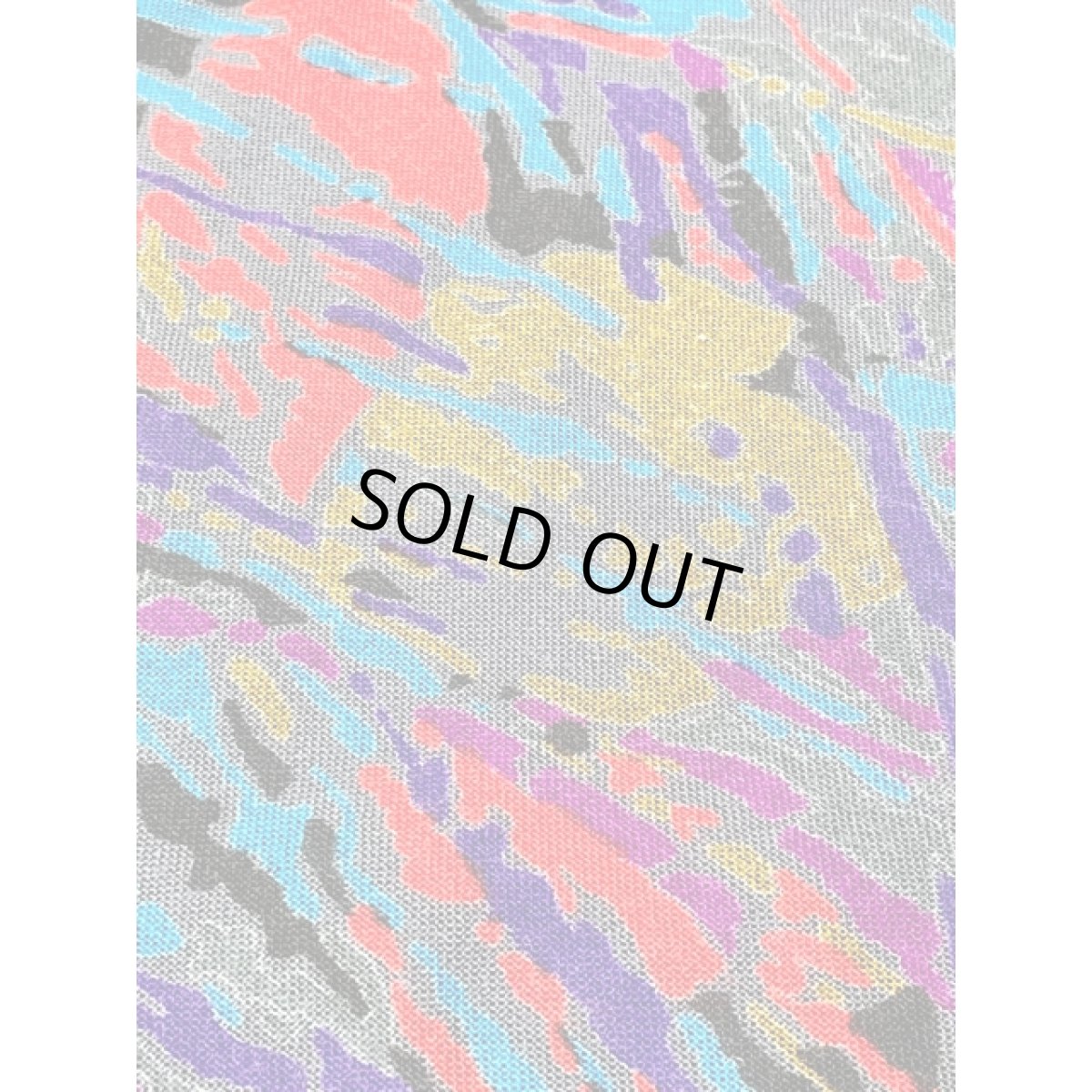 画像8: アート柄 ウエストゴム レトロ USA古着 ヴィンテージスカート (8)