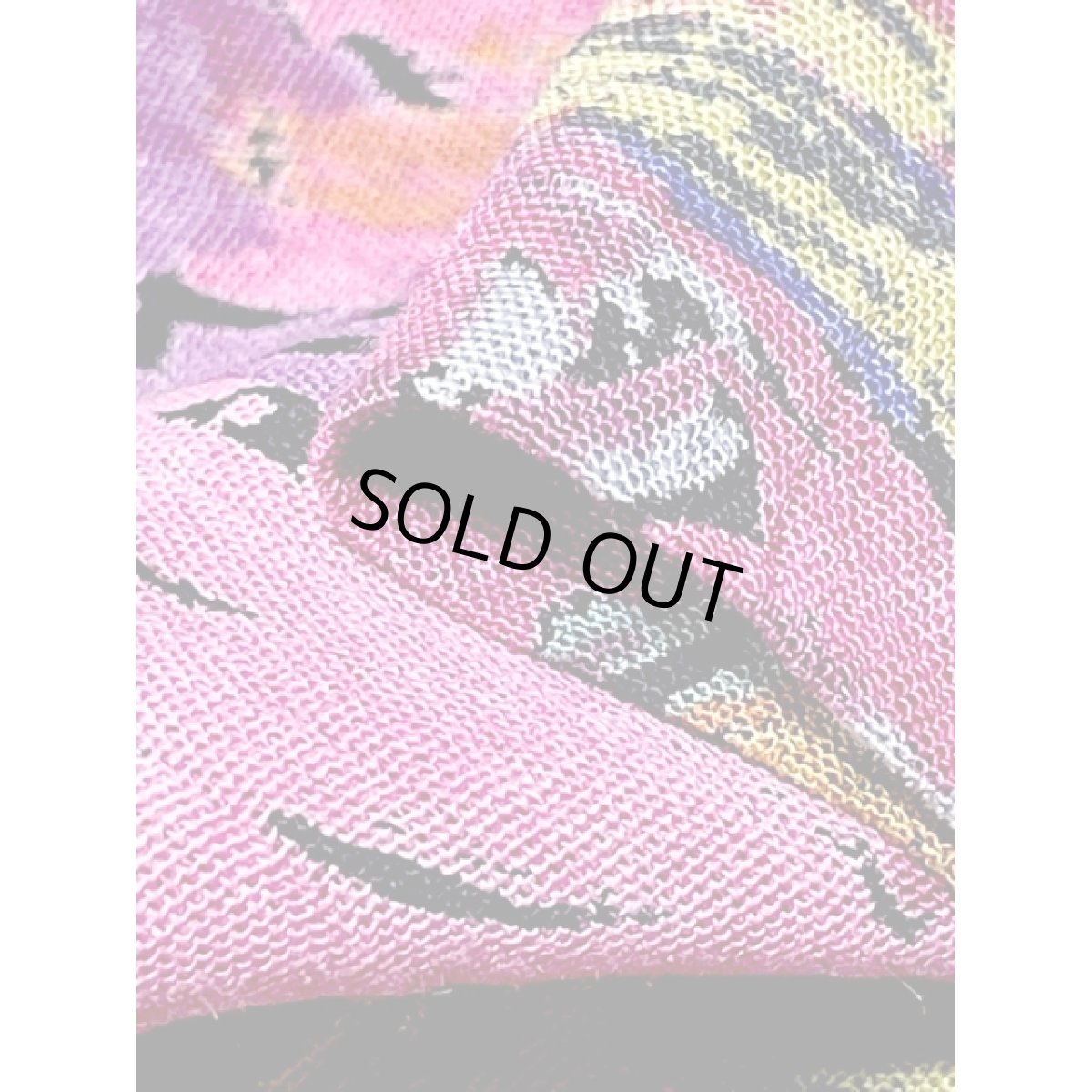 画像10: CANADA製 アート柄 ウエストゴム レトロ古着 ヴィンテージスカート (10)