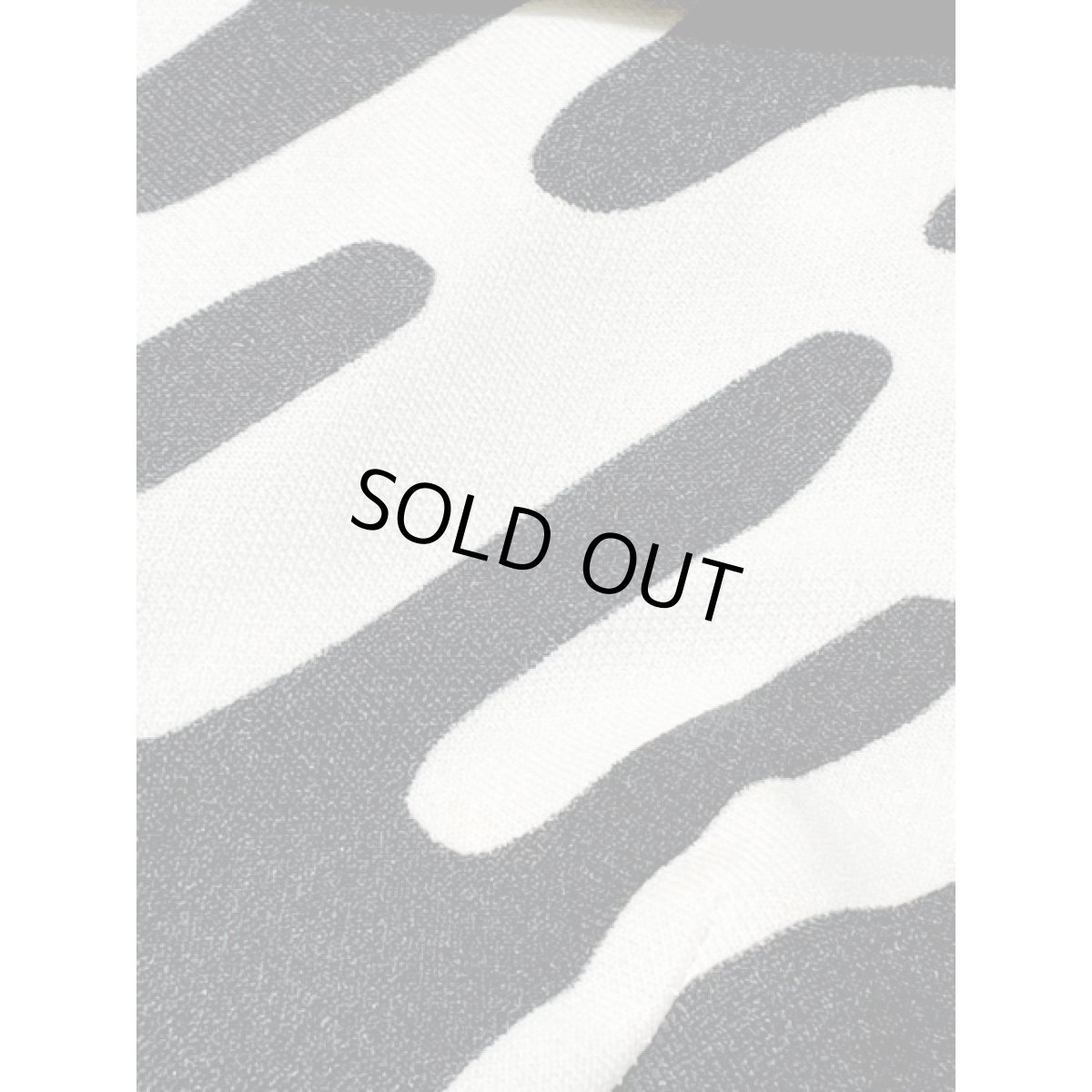 画像10: モノクロ アート柄 レトロ 長袖 ヨーロッパ古着 ヴィンテージワンピース (10)