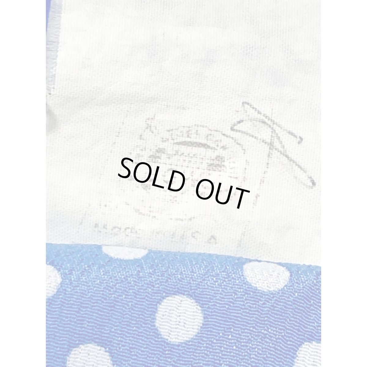 画像13: 水玉ドット UNIONMADE ベルト付き ウエストゴム レトロ 長袖 USA古着 ヴィンテージワンピース (13)