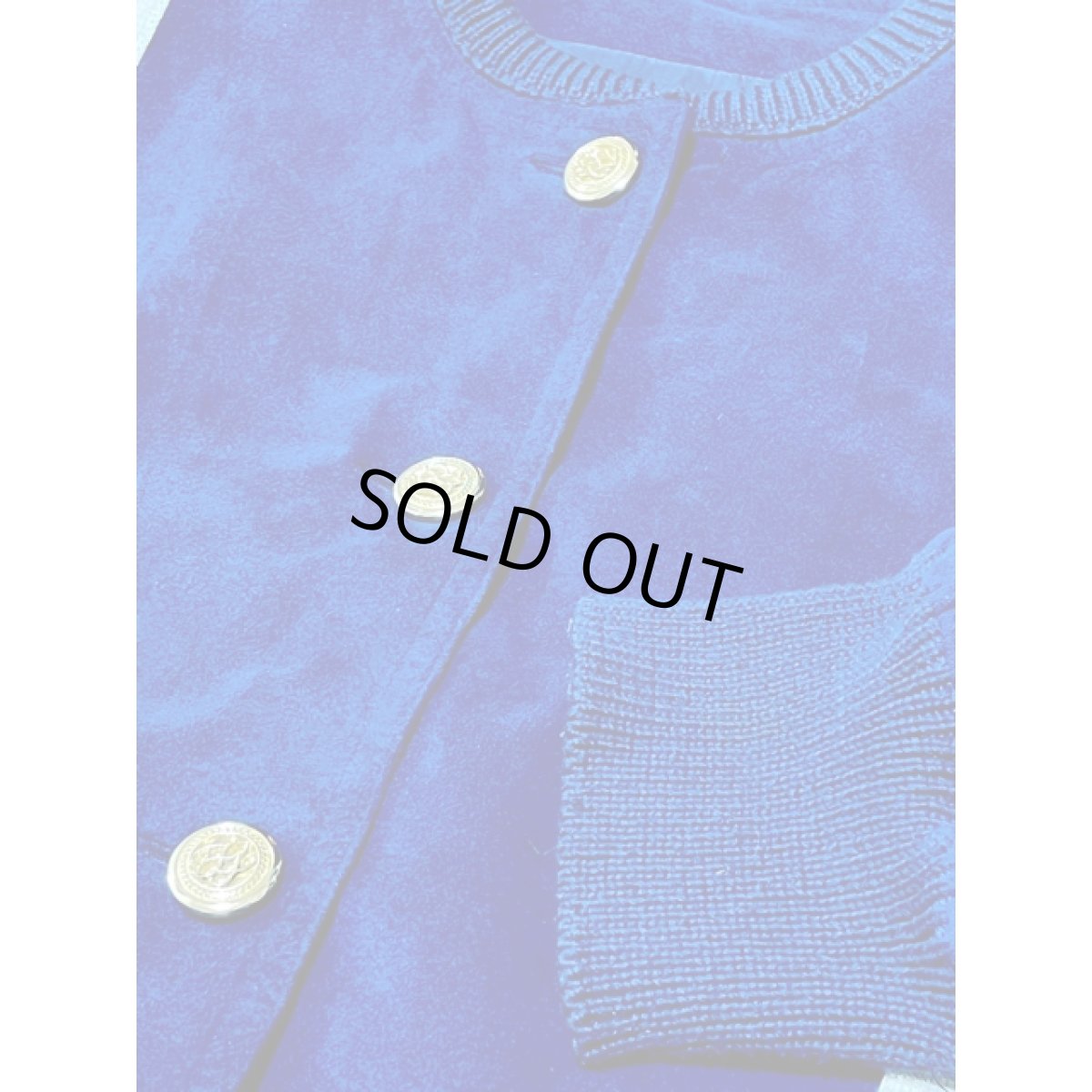 画像9: ネイビー ホワイト レッド レトロ ヨーロッパ古着 ジャンパー ヴィンテージブルゾンジャケット (9)