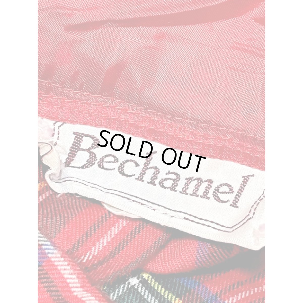 画像11: タータンチェック柄 昭和レトロ 国産古着 ヴィンテージスカート (11)