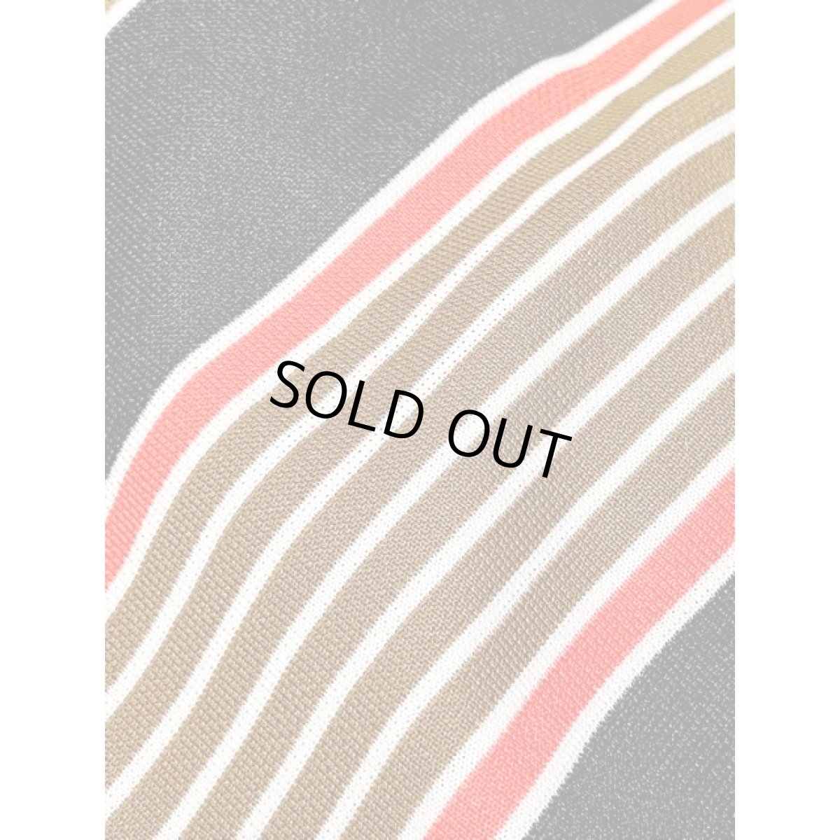 画像10: 70's ボーダー タートルネック レトロモダン ヨーロッパ古着 ヴィンテージワンピース (10)