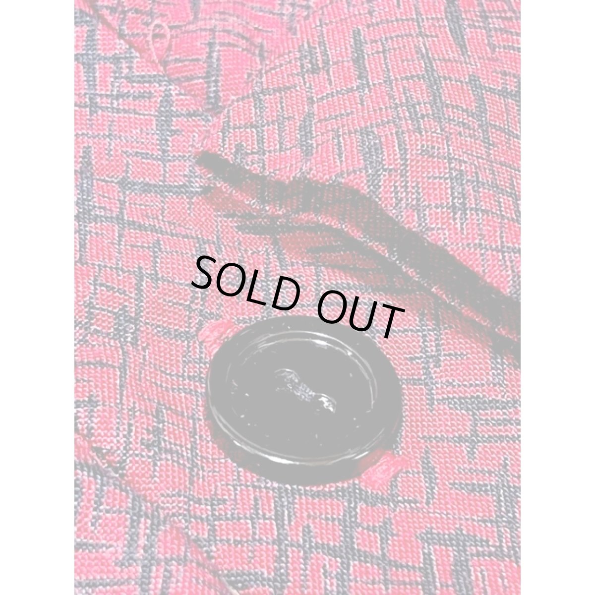 画像15: ベロア襟 レイヤード調 バックリボン レトロ USA古着 ヴィンテージワンピース (15)