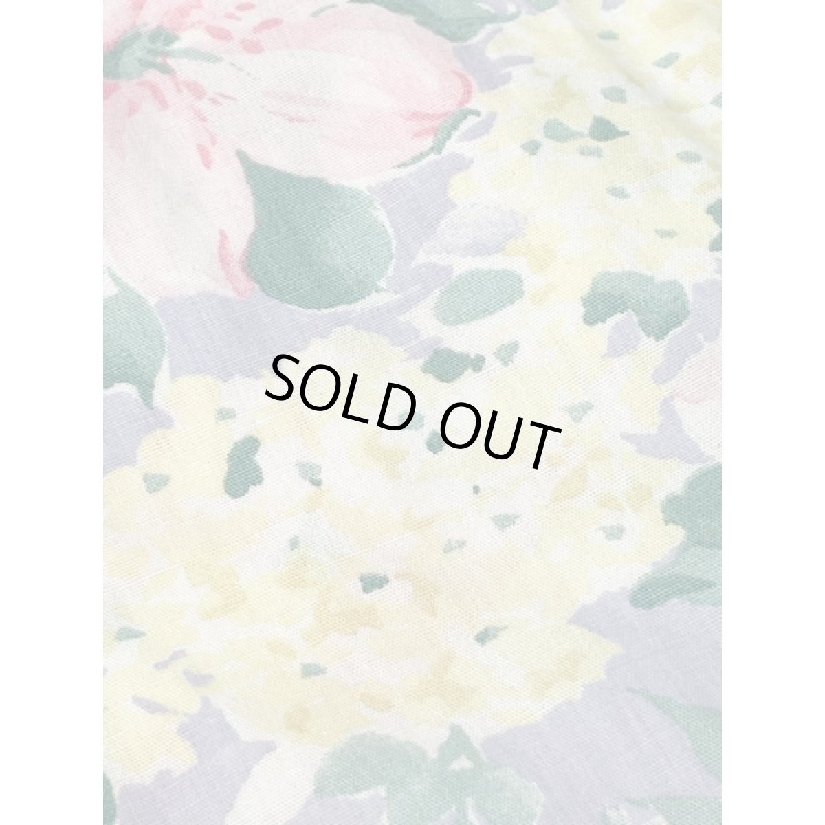 画像13: 花柄 前開き ホック式 レトロ USA古着 ヴィンテージワンピース (13)