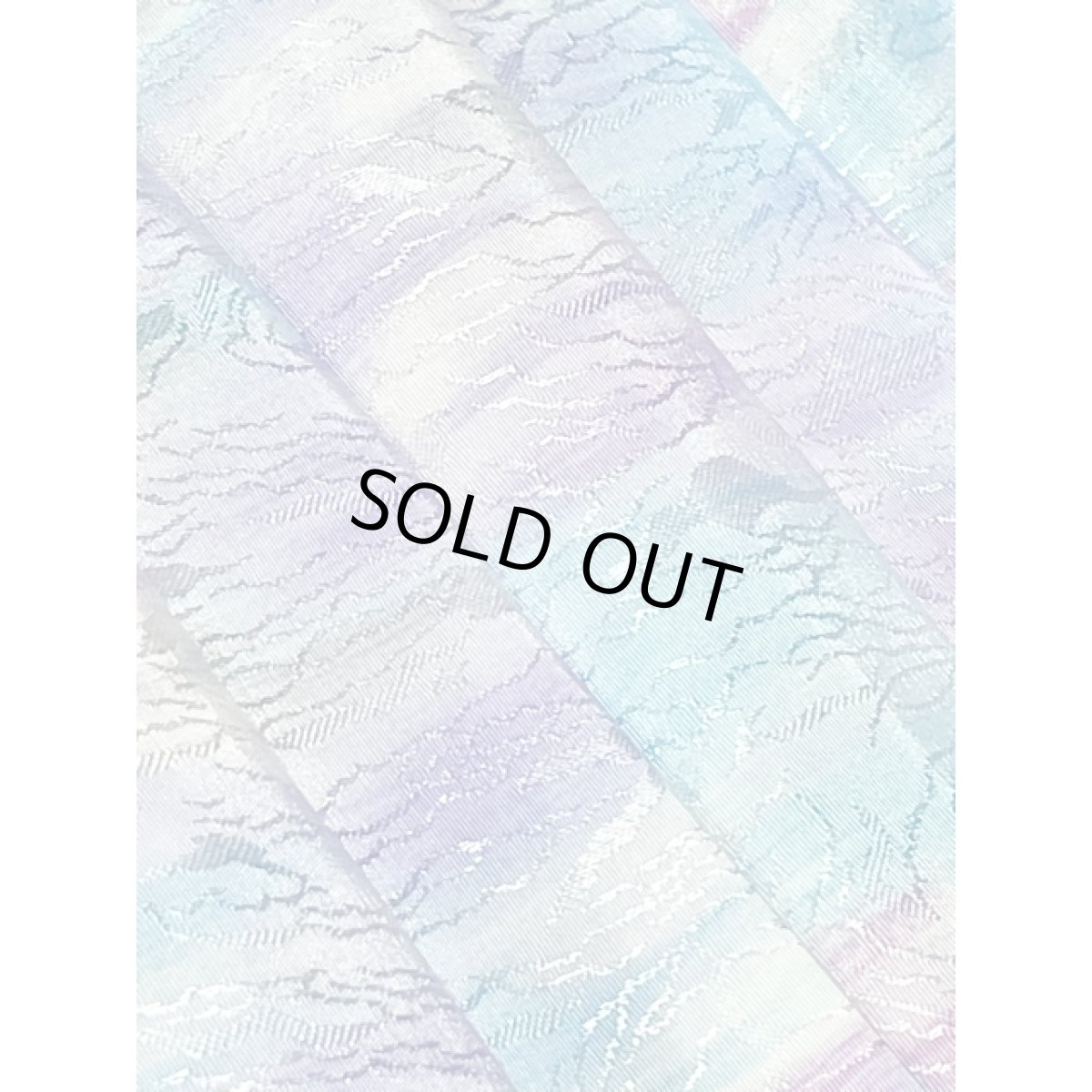 画像13: パステルカラー プリーツ切り替え シア ウエストゴム レトロ USA古着 ヴィンテージワンピース (13)