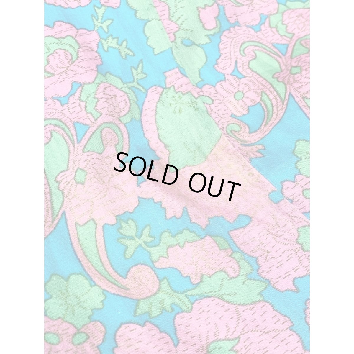 画像15: レトロサイケ レース 花柄 レトロ USA古着 ヴィンテージワンピース (15)