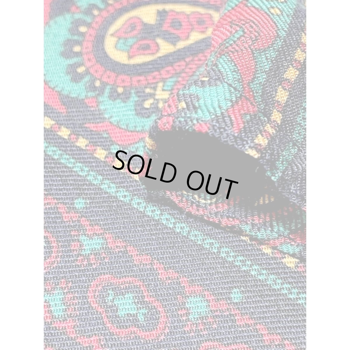 画像9: CANADA製 ペイズリー ウエストゴム レトロ USA古着 ヴィンテージスカート (9)