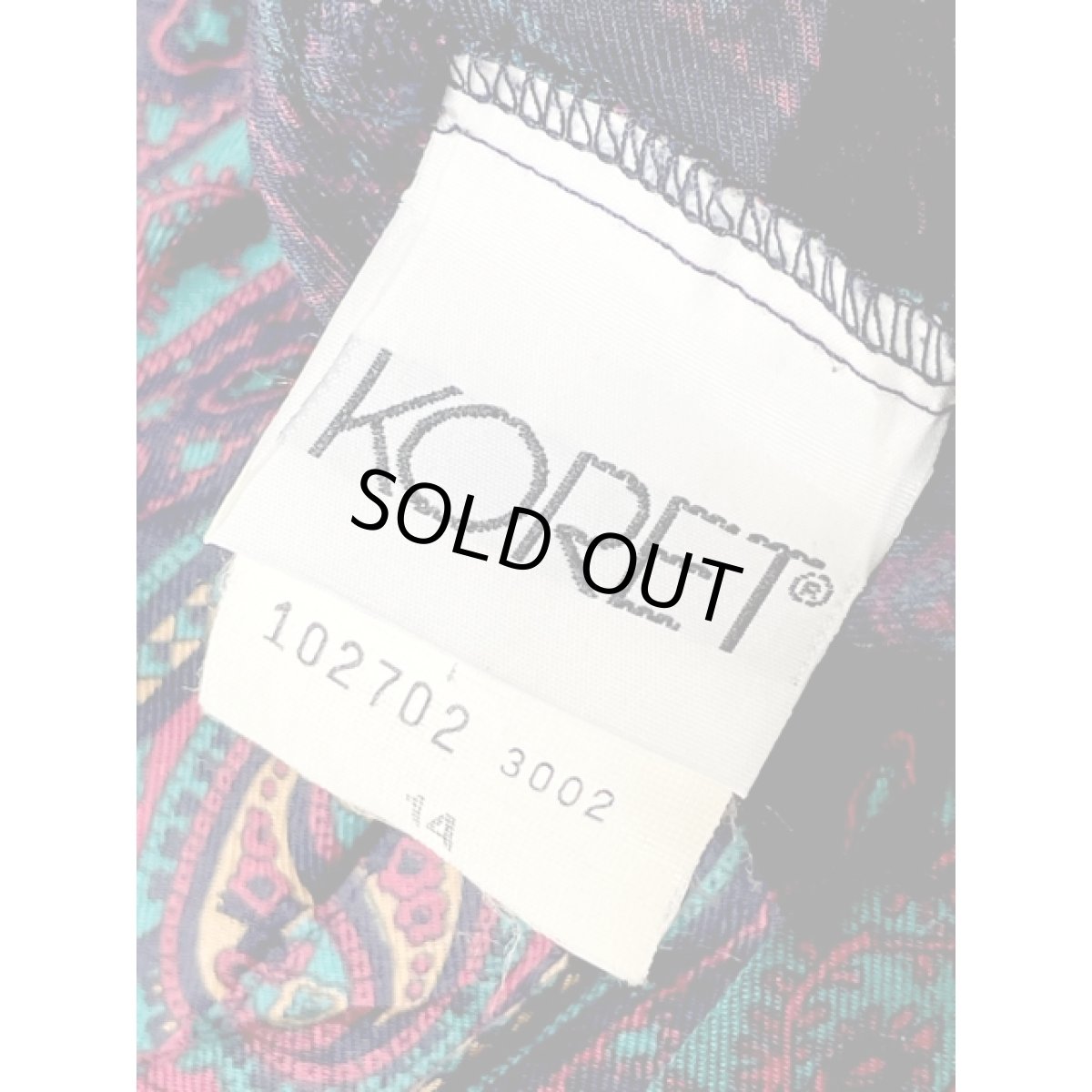 画像10: CANADA製 ペイズリー ウエストゴム レトロ USA古着 ヴィンテージスカート (10)