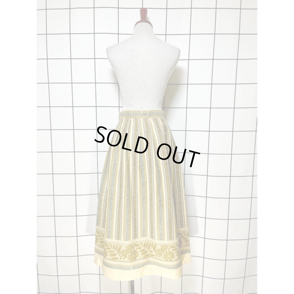 画像5: ストライプ 花柄 ドット ディアンドル チロルスカート ドイツ民族衣装 (5)