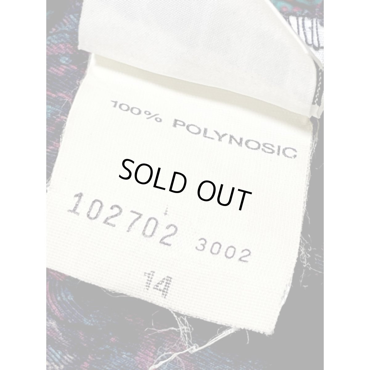 画像12: CANADA製 ペイズリー ウエストゴム レトロ USA古着 ヴィンテージスカート (12)