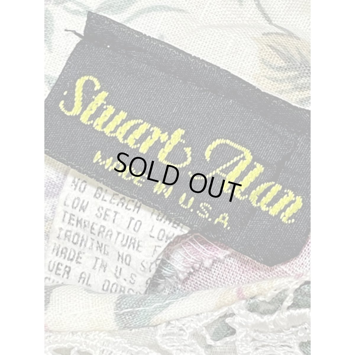 画像16: 花柄 レース襟 後ろボタン TALON レトロ USA古着 ヴィンテージワンピース (16)