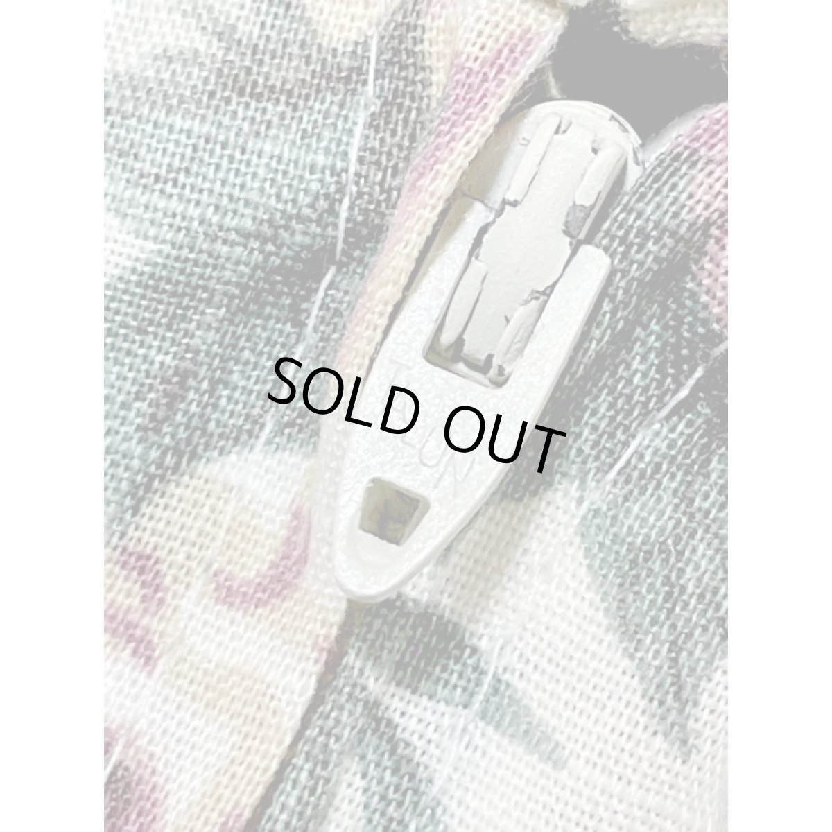 画像14: 花柄 レース襟 後ろボタン TALON レトロ USA古着 ヴィンテージワンピース (14)