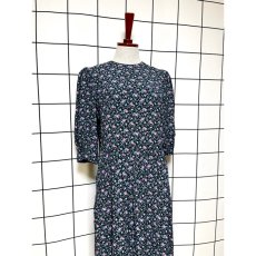 画像3: 花柄 レトロ USA古着 ヴィンテージワンピース (3)