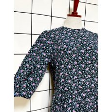 画像6: 花柄 レトロ USA古着 ヴィンテージワンピース (6)