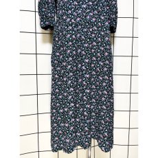 画像8: 花柄 レトロ USA古着 ヴィンテージワンピース (8)