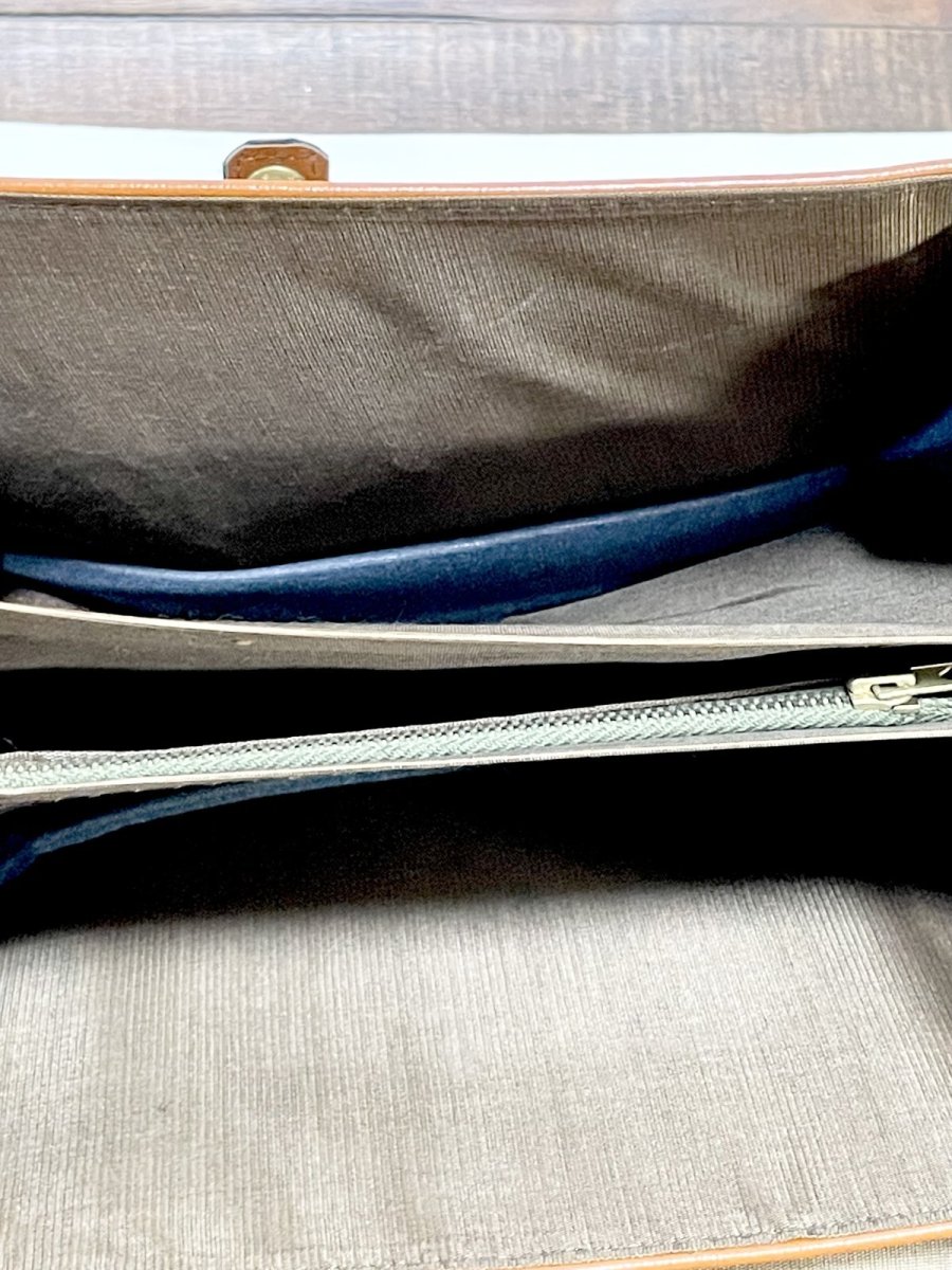 画像12: 2WAY フェイクレザー レディース レトロ古着 ヴィンテージ ショルダーバッグ 鞄 (12)