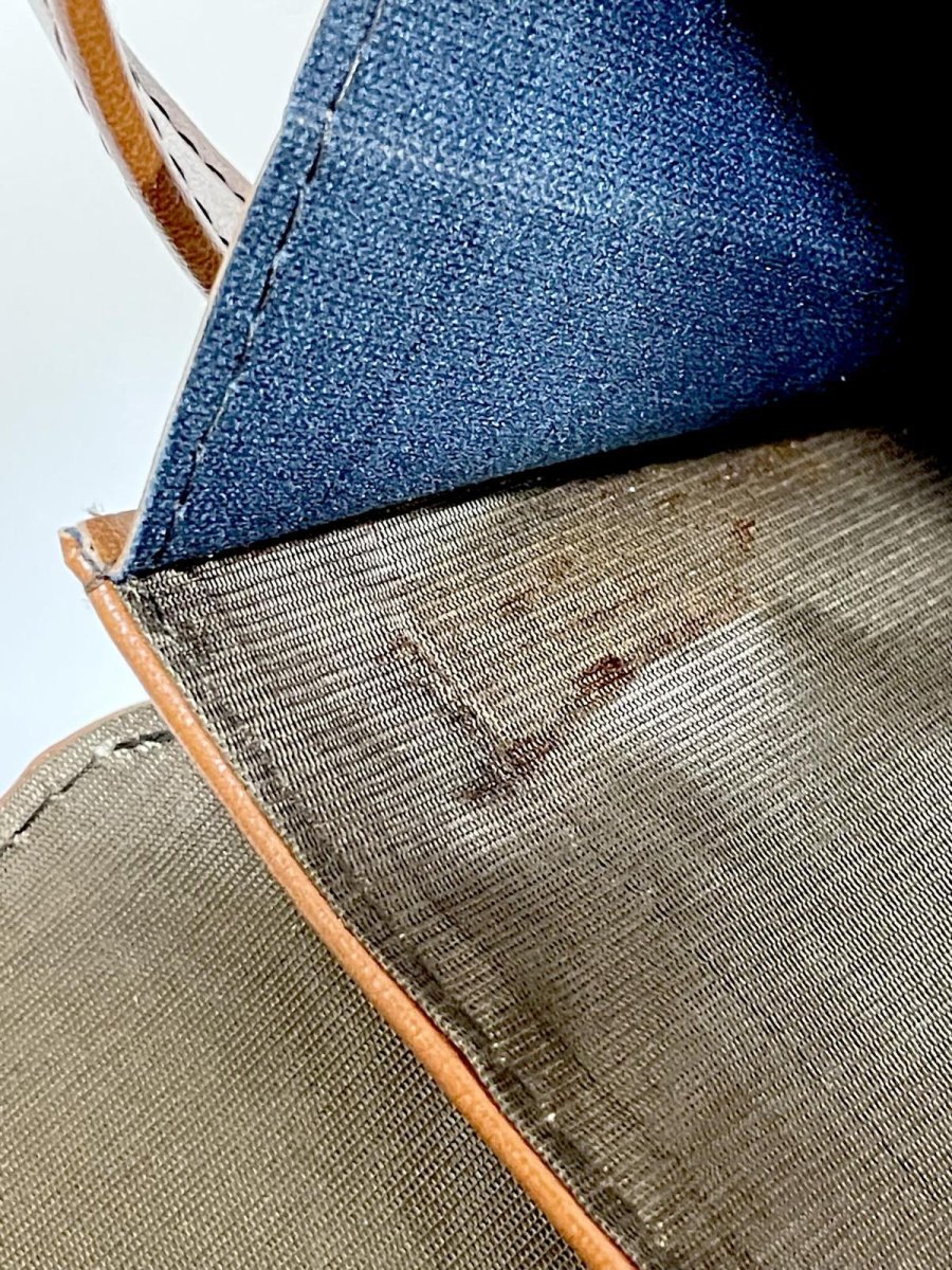 画像13: 2WAY フェイクレザー レディース レトロ古着 ヴィンテージ ショルダーバッグ 鞄 (13)