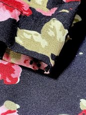 画像15: 花柄 フリル お花レース ハートパーツ ブラック ノースリーブ クラシカル ディアンドル チロルワンピース ドイツ民族衣装 舞台 演奏会 フォークダンス オクトーバーフェスト (15)