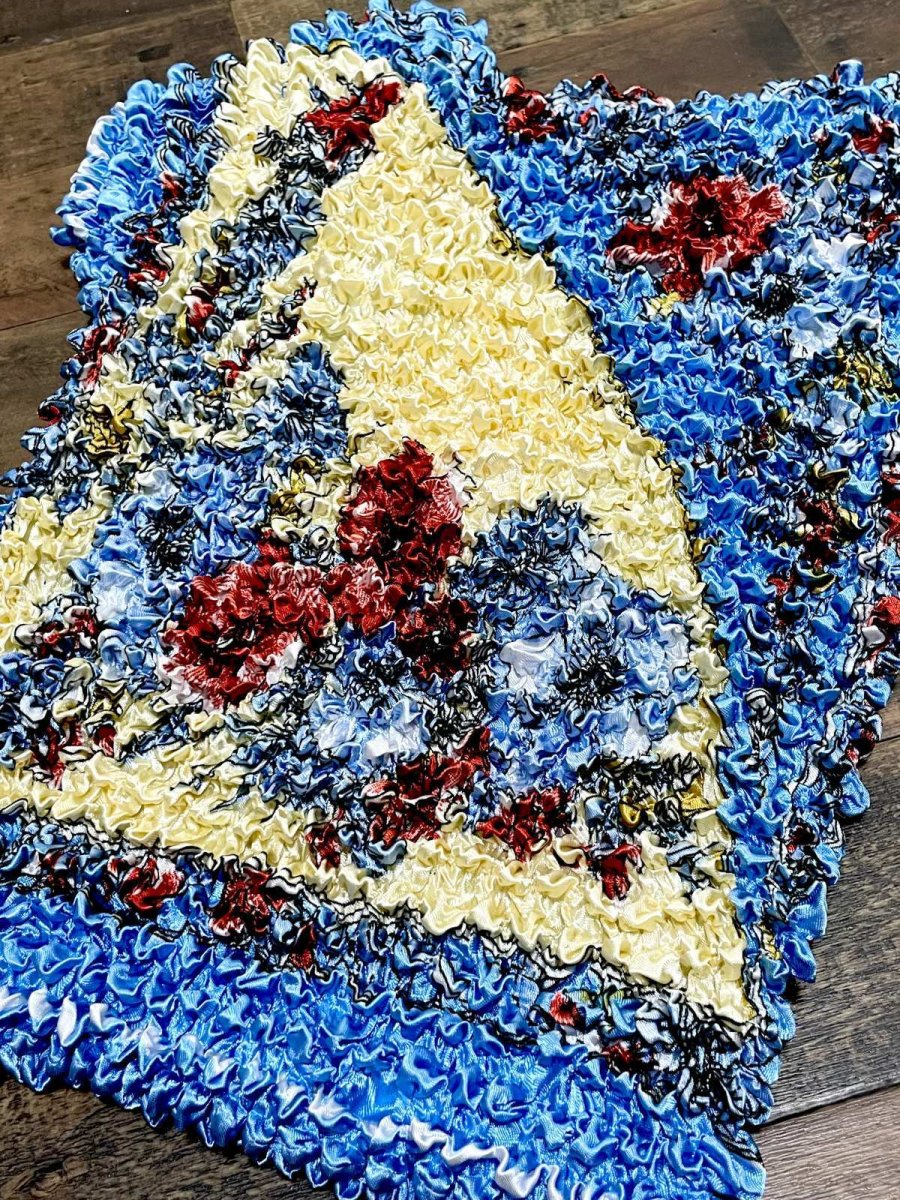 画像8: ポップコーントップス レトロ ヴィンテージ ヨーロッパ古着 ブラウス シャツ (8)