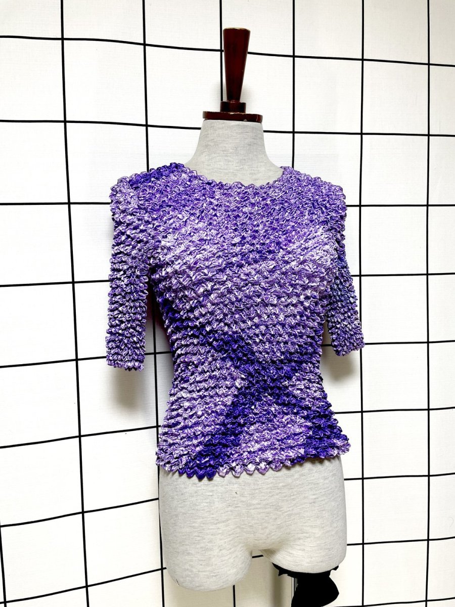 画像3: ポップコーントップス レトロ ヴィンテージ ヨーロッパ古着 ブラウス シャツ (3)