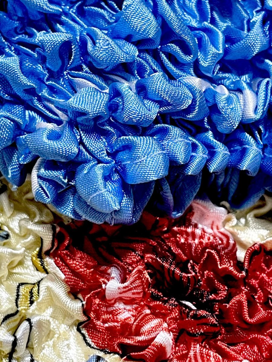 画像10: ポップコーントップス レトロ ヴィンテージ ヨーロッパ古着 ブラウス シャツ (10)