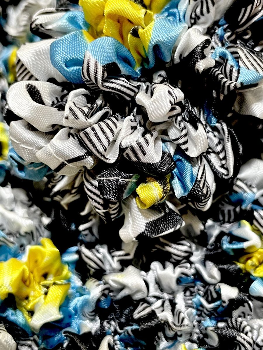 画像10: ポップコーントップス レトロ ヴィンテージ ヨーロッパ古着 ブラウス シャツ (10)