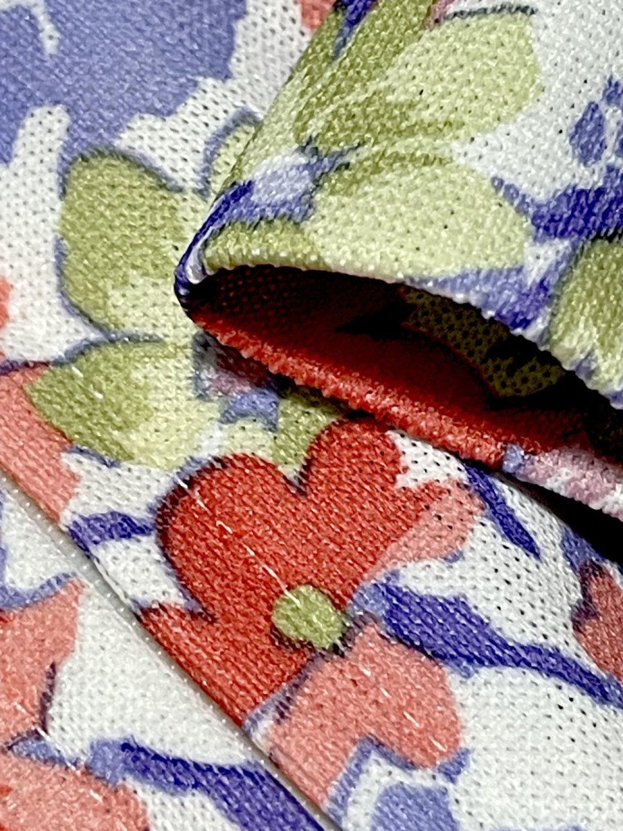 画像12: フロントジッパー 花柄 レトロ ヨーロッパ古着 ヴィンテージワンピース (12)