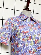 画像6: フロントジッパー 花柄 レトロ ヨーロッパ古着 ヴィンテージワンピース (6)