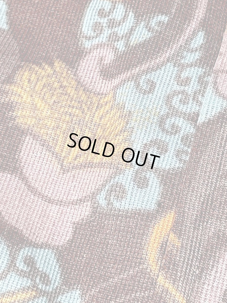 画像14: 花柄 ノースリーブ レトロ USA古着 ヴィンテージワンピース (14)