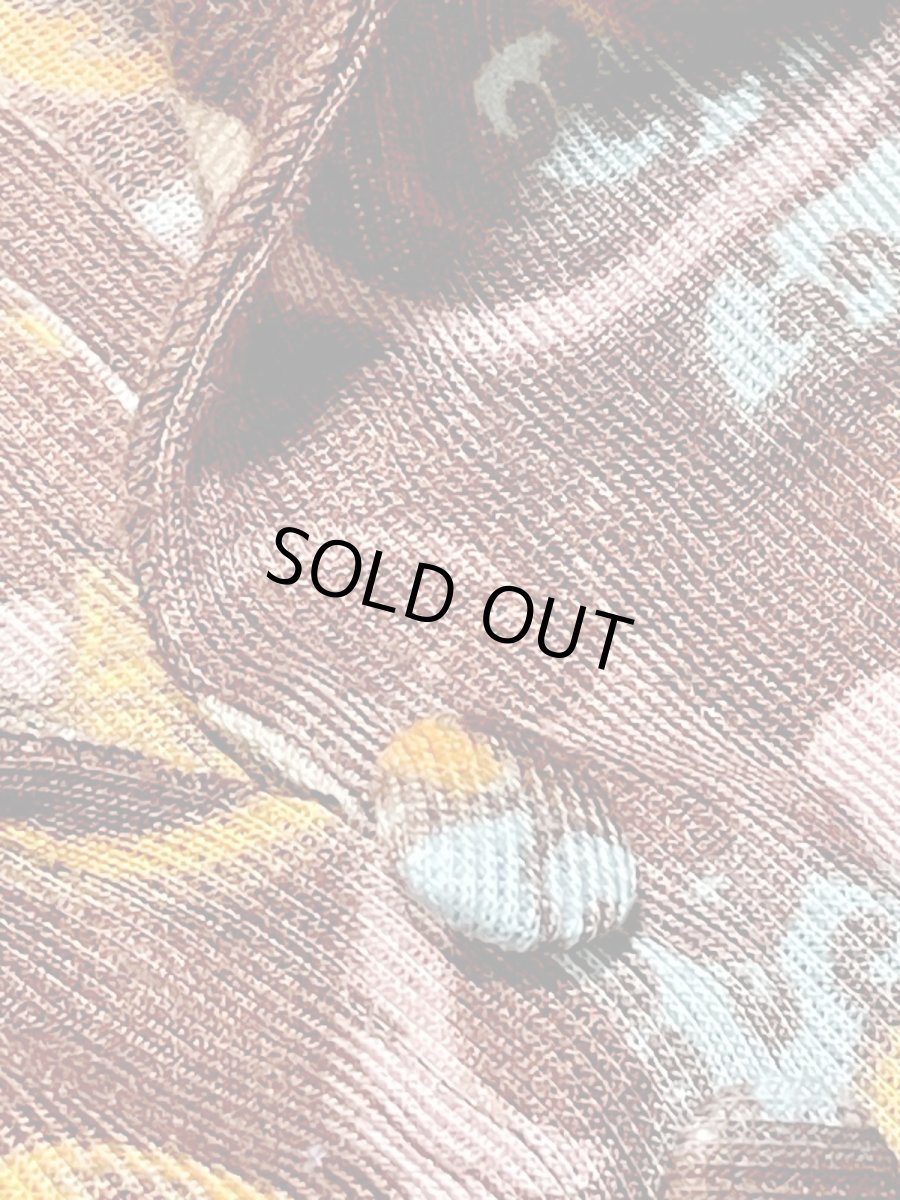 画像12: 花柄 ノースリーブ レトロ USA古着 ヴィンテージワンピース (12)