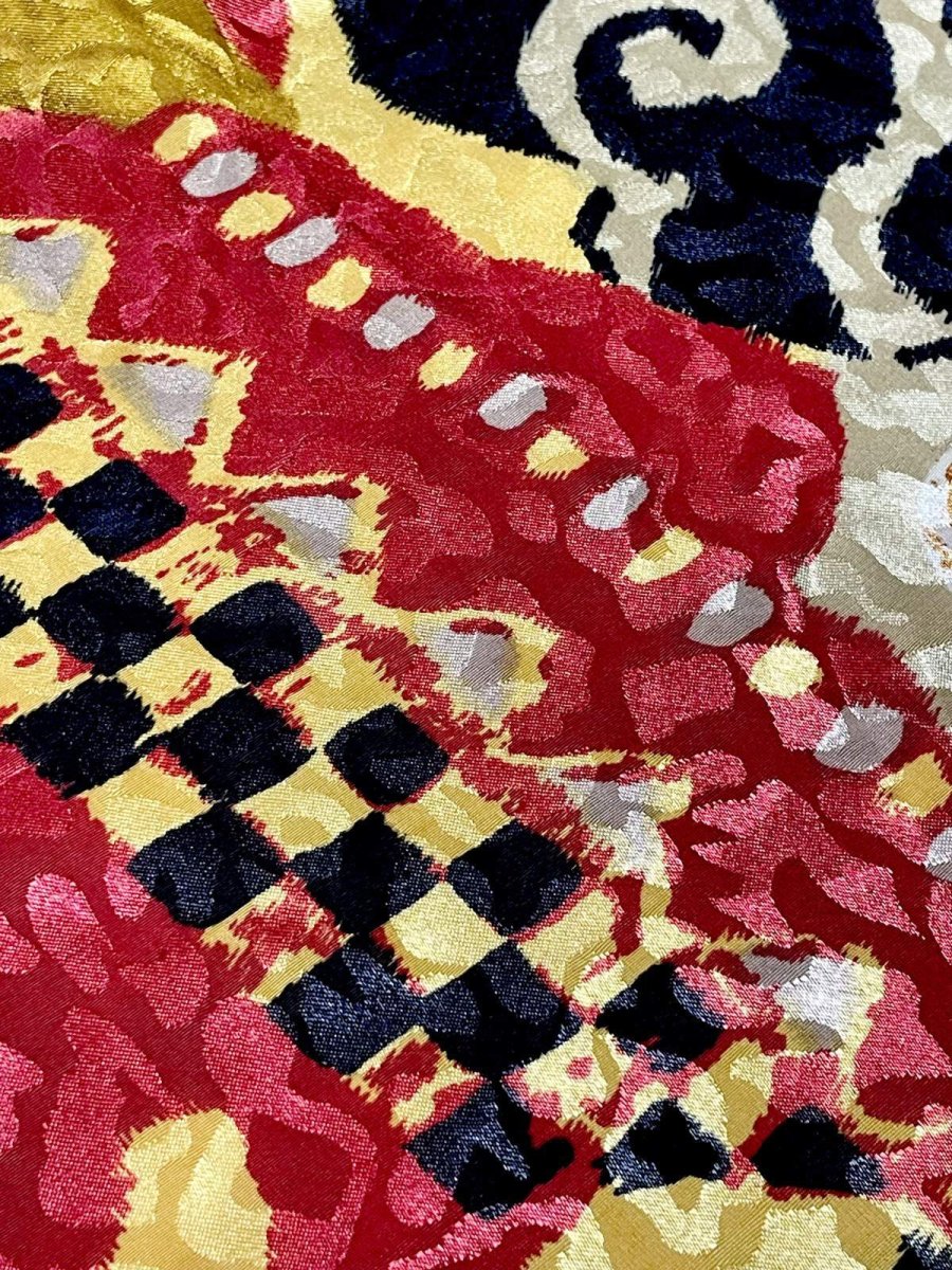 画像10: ドット チェック プルオーバー USA古着 シャツ ヴィンテージトップス (10)