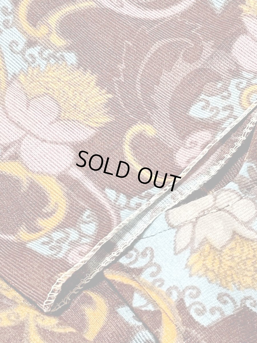 画像13: 花柄 ノースリーブ レトロ USA古着 ヴィンテージワンピース (13)