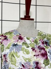 画像6: ポップコーントップス ノースリーブ レトロ ヴィンテージ 古着 ブラウス シャツ (6)