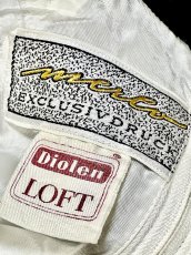 画像11: フランス古着 70's モノクロ 半袖 レトロモダン ヨーロッパ古着 ヴィンテージワンピース (11)