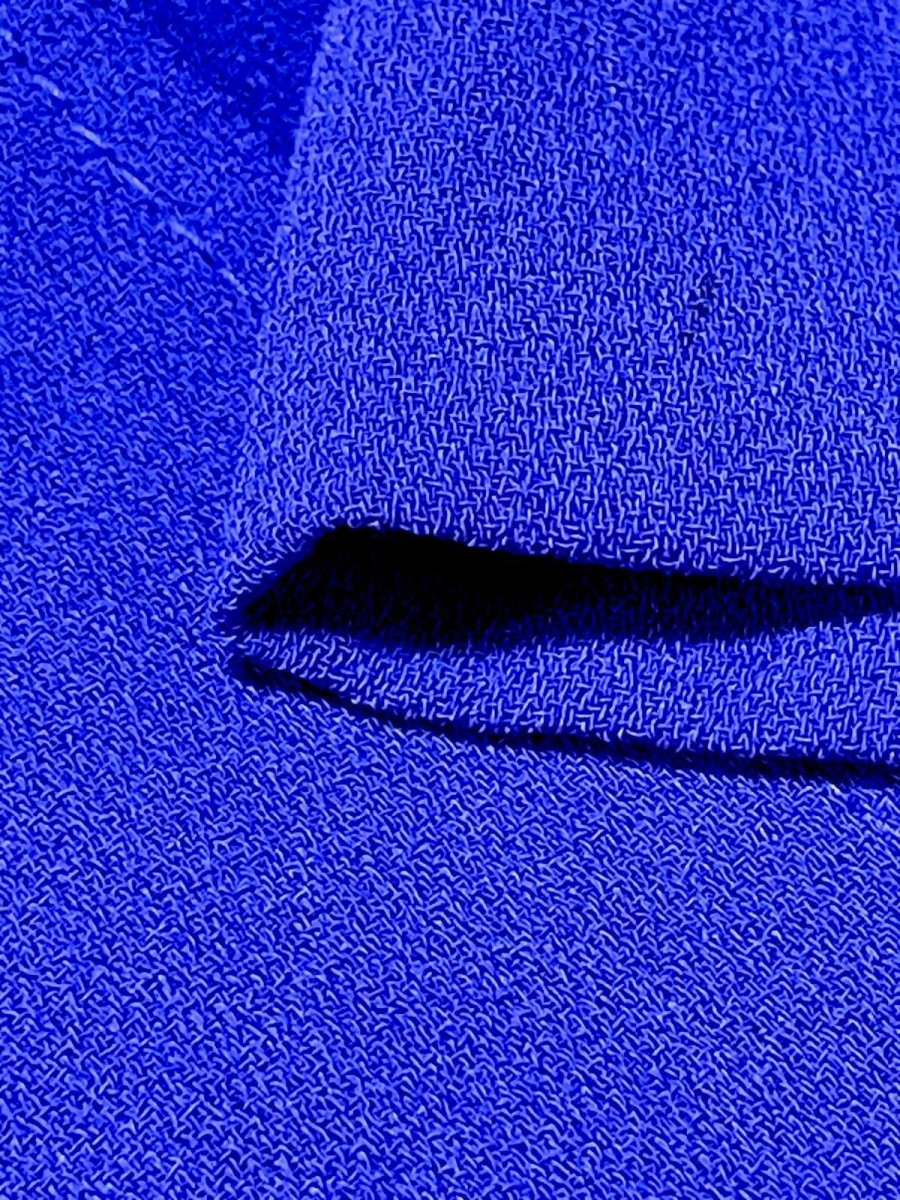 画像12: プリーツ切り替え 無地 レトロ USA古着 ヴィンテージワンピース (12)