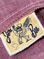 画像16: フリルレース サーキュラーシルエット ティアード レトロ USA古着 ヴィンテージワンピース (16)
