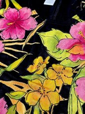 画像11: 花柄 レトロ USA古着 ロング マキシ丈 ヴィンテージワンピース (11)