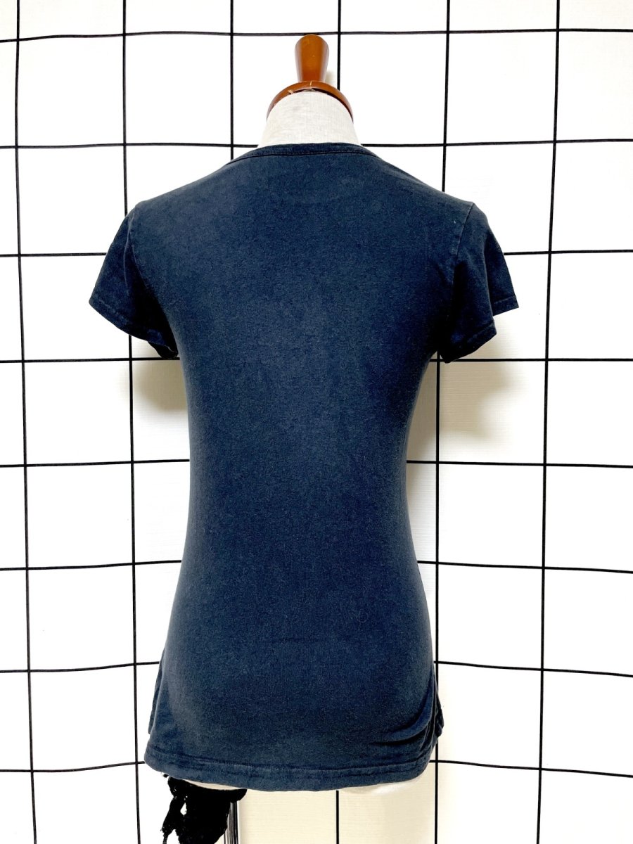 画像2: ブラック レトロ Mexico 古着 レトロ Tシャツ (2)