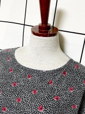 画像4: モノクロ レッド レトロ USA古着 半袖 ヴィンテージTシャツ (4)