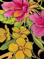 画像13: 花柄 レトロ USA古着 ロング マキシ丈 ヴィンテージワンピース (13)