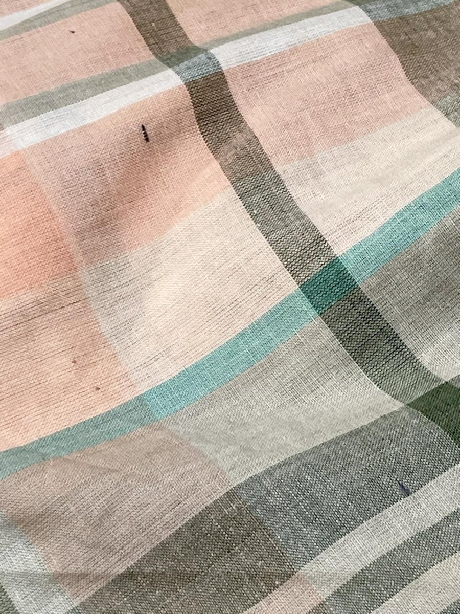 画像13: チェック柄 レトロ USA古着 ヴィンテージワンピース (13)